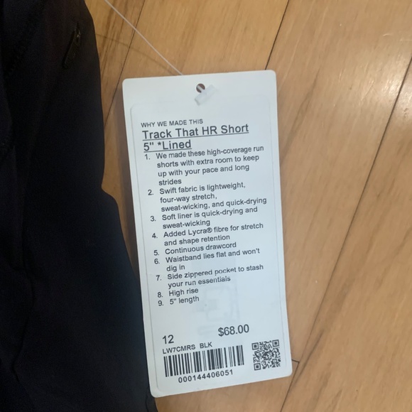 Lululemon Track That 5inch Shorts NWT - Picture 2 of 4